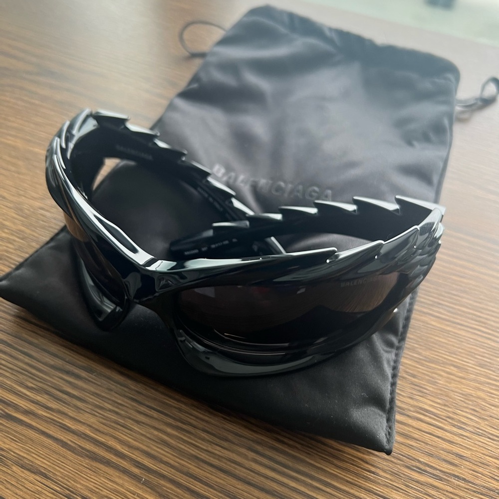 Balenciaga BB0255S Spiked Sunglasses